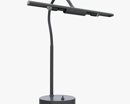 Piano Metal Table Lamp 3D 모델 