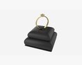 Ring Leather Display Holder Stand 06 3Dモデル