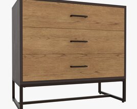 Sideboard Amsterdam 01 3D-Modell