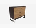 Sideboard Amsterdam 01 3D-Modell
