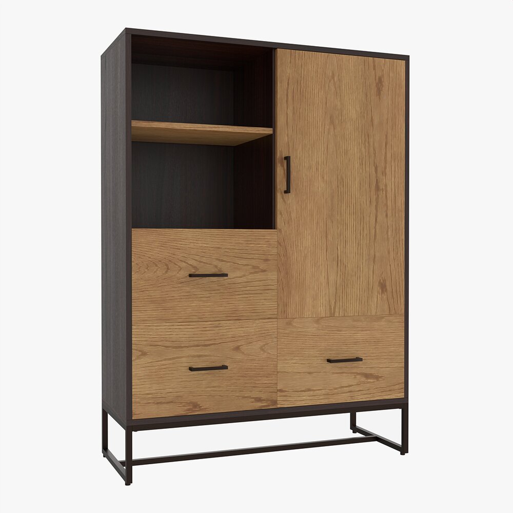 Sideboard Amsterdam 02 3D-Modell