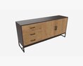 Sideboard Amsterdam 03 3D-Modell