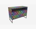 Sideboard Short With Drawers Modelo 3D