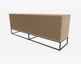Sideboard With Doors And Drawers 3D модель