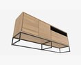Sideboard With Doors And Drawers 3D 모델 