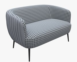 Sofa Accent 2-seater 3D-Modell