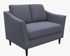 Sofa Caty 2-seater Modèle 3D