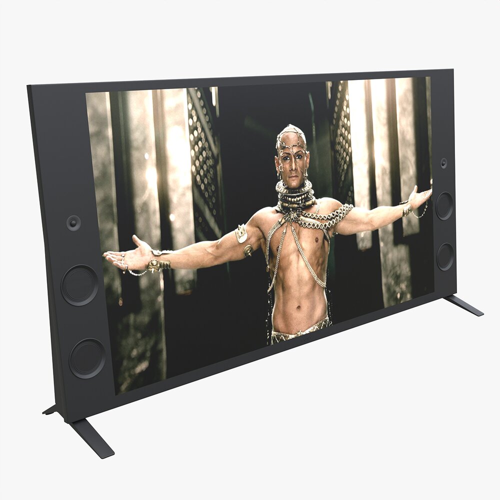 SONY 65 Inch X940C X930C 4K Ultra HD With Android TV 3D 모델 