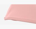 Strap Vest Top For Women Pink Mockup 3d model