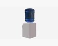 Top Load Small Table Water Dispenser 01 Modelo 3d