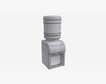 Top Load Small Table Water Dispenser 01 3D 모델 