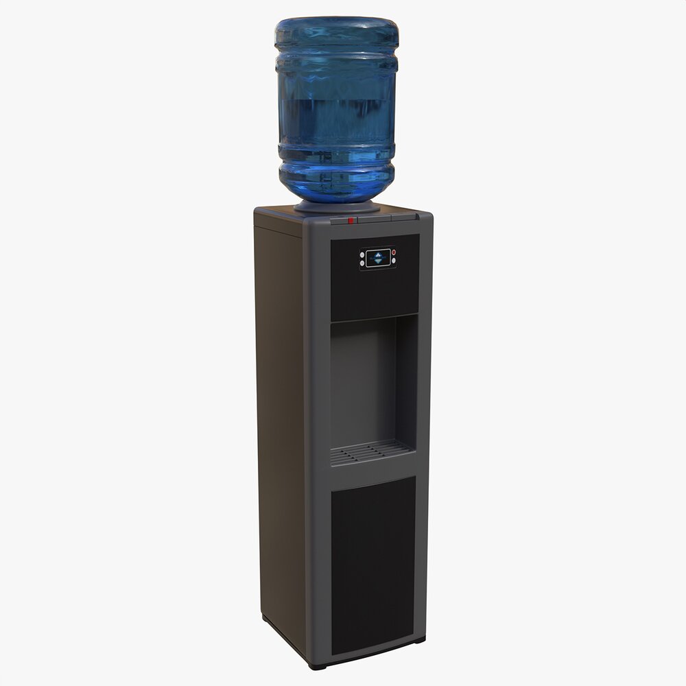 Top Load Water Dispenser 02 3D模型