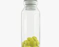 Medicine Small Glass Bottle With Pills 3D модель