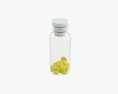 Medicine Small Glass Bottle With Pills Modelo 3d