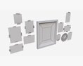 Wall Decors Pictures Plate Modello 3D