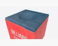 Billiard Cue Chalk 3D 모델 