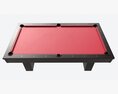 Billiard Pool Table 9-foot 02 3Dモデル