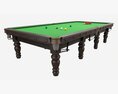 Billiard Snooker Table Full 01 Modèle 3d