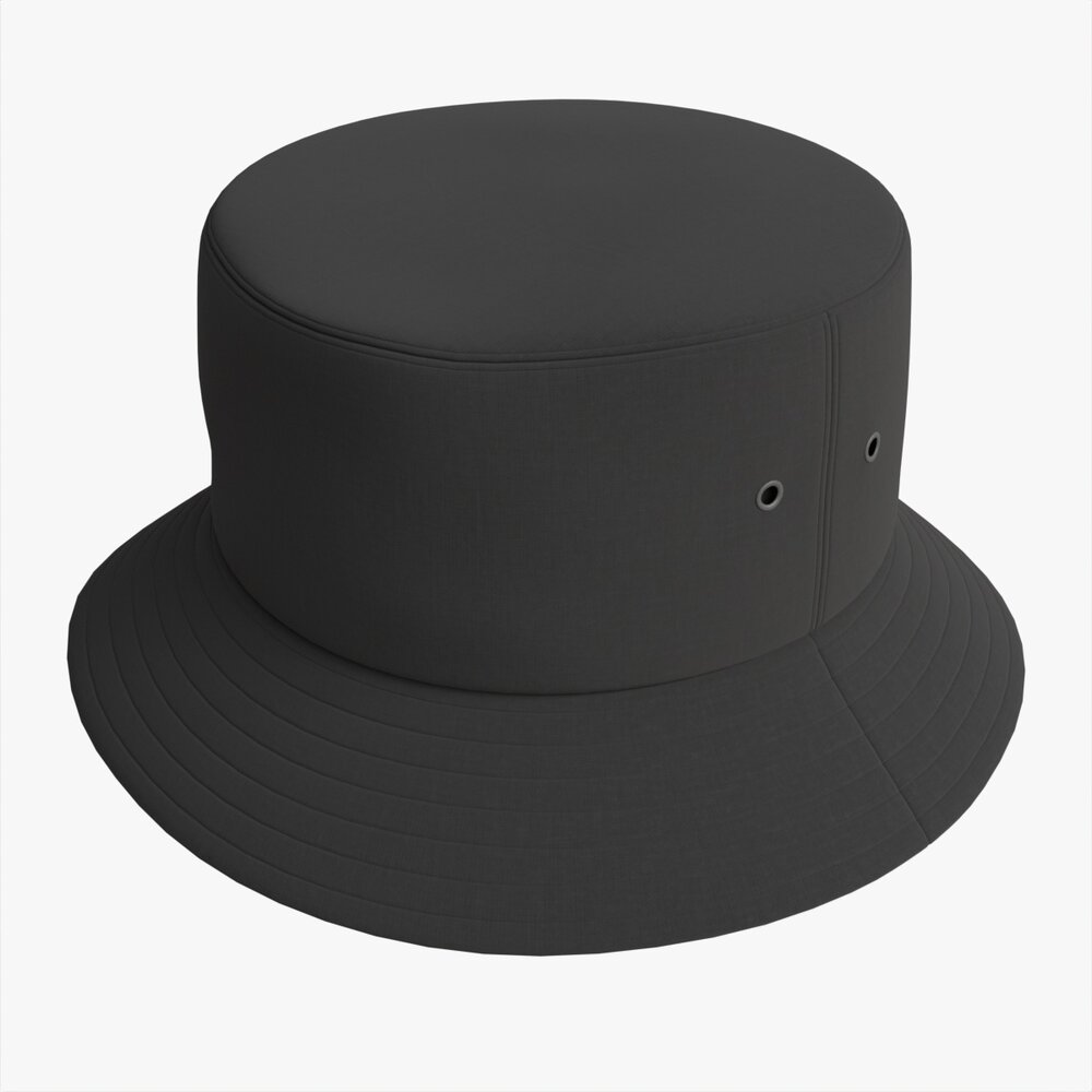 Bucket Hat Casual 01 Modello 3D