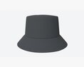 Bucket Hat Casual 02 Modelo 3d