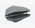 Car Cargo Roof Box Open Modelo 3D