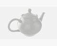 Classic Ceramic Teapot 01 Modèle 3d