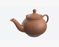 Classic Ceramic Teapot 02 3D 모델 