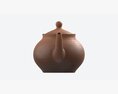 Classic Ceramic Teapot 02 3Dモデル