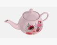 Classic Ceramic Teapot 03 3d model