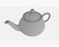 Classic Ceramic Teapot 03 Modelo 3d