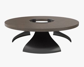 Cocktail Table Baker Discus 3Dモデル