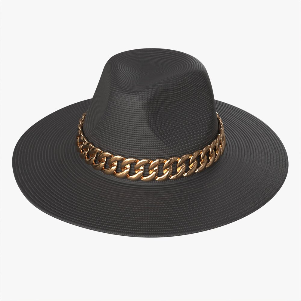Cowboy Hat For Women 3D 모델 