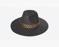 Cowboy Hat For Women 3d model