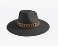 Cowboy Hat For Women 3d model
