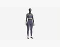 Female Mannequin In Sport Clothes 3Dモデル