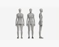Female Mannequin In Sport Clothes 3D модель