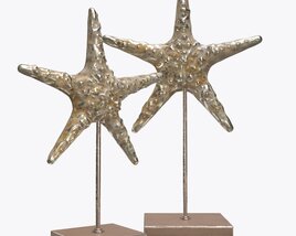 Sea Star Sculpture 3D-Modell