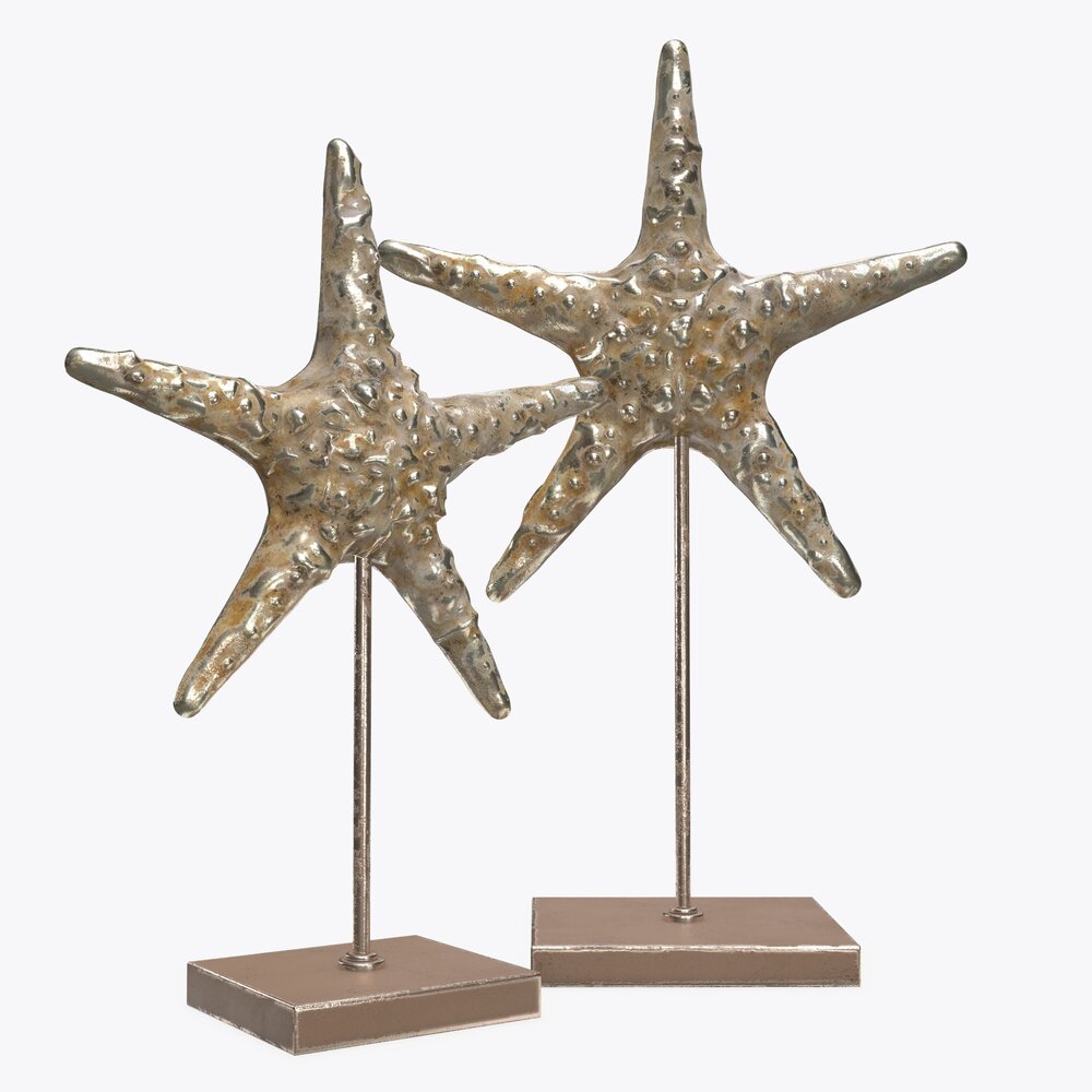 Sea Star Sculpture Modèle 3D