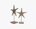 Sea Star Sculpture 3d model