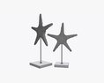 Sea Star Sculpture 3D 모델 