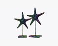 Sea Star Sculpture Modello 3D