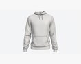 Hoodie With Pockets For Men Mockup 01 3D модель