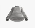 Hoodie With Pockets For Women Mockup 01 Black 3d model