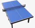 Indoor Table Tennis Table ITTF 3D модель