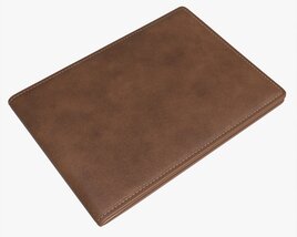Leather Wallet For Men 02 3D-Modell