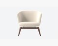 Lounge Chair Baker Coupe 3D модель