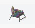 Lounge Chair Baker Coupe Modelo 3D