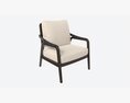 Lounge Chair Baker Knot 3d model