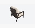 Lounge Chair Baker Knot 3D 모델 