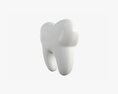 Tooth Cartoon Modello 3D